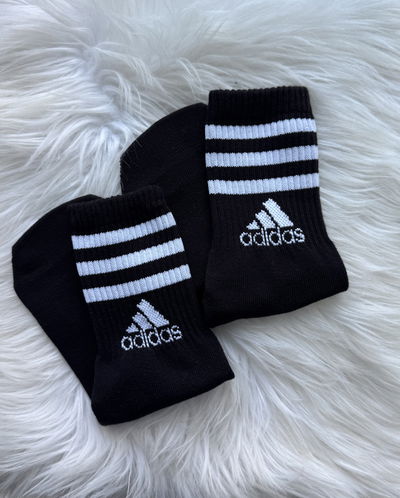 Medias Add | NEGRO c/ BLANCO