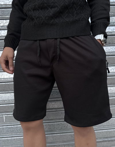 Bermuda Panal c/ cierre | NEGRO