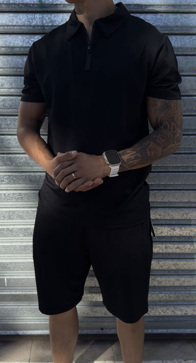 Conjunto Essentials Chomba | NEGRO