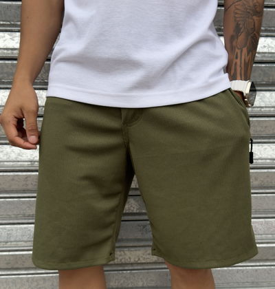 Bermuda Panal c/ cierre | VERDE