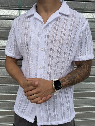 Camisa Crochet | BLANCO