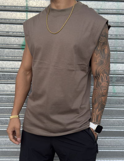 Musculosa Oversize | MARRON