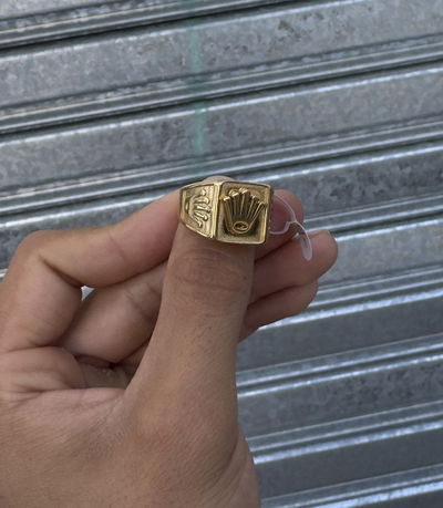 Anillo Rolex | DORADO