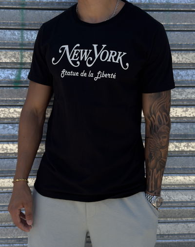 Remera New York | NEGRO