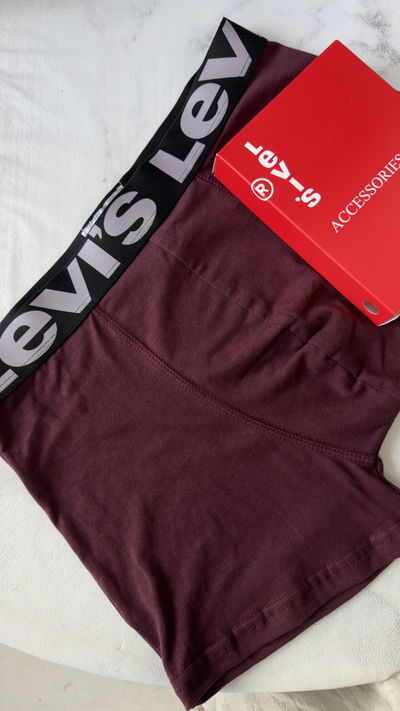 Boxer Levis | BORDO c/ ROSA