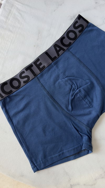 Boxer Lacoste | AZUL c/ NEGRO 
