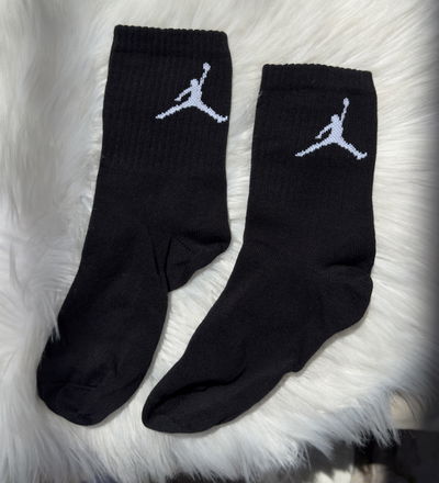 Medias Jordan | NEGRO c/ BLANCO