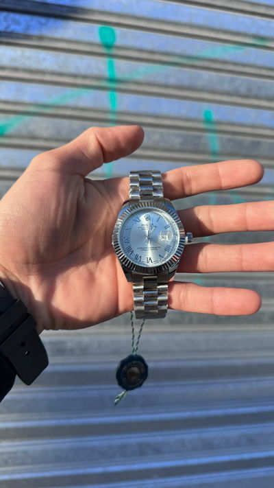 Reloj Rolex AAA | PLATEADO ROMANO