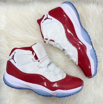 JORDAN RETRO 11 | BLANCO c/ ROJO