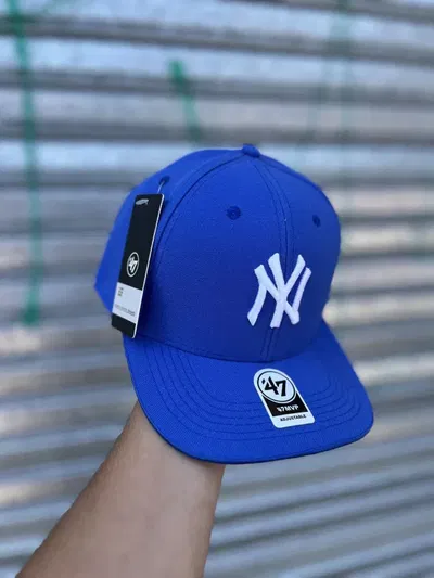 Gorra NY Cerrada Plana | AZUL