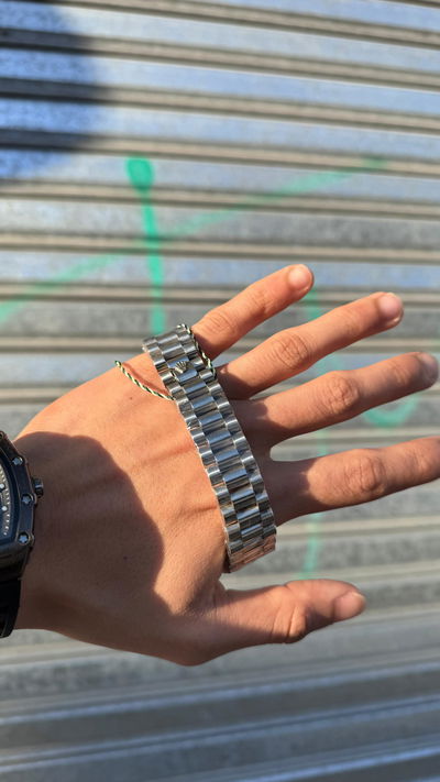 Reloj Rolex AAA | PLATEADO ROMANO