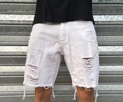 Bermuda Jean c/ rotura | BLANCO