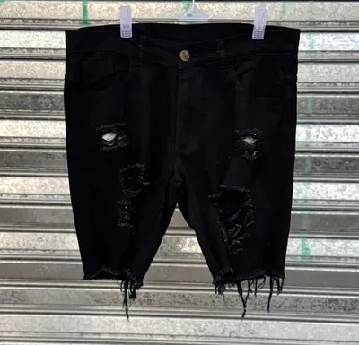 Bermuda Jean c/ rotura | NEGRO
