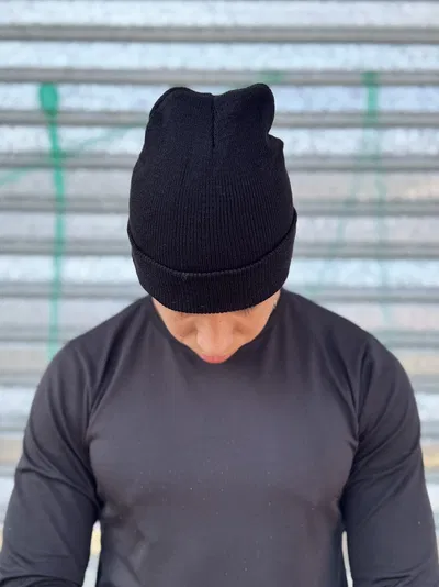 Gorro de Lana Basico | NEGRO