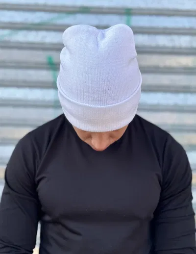 Gorro de Lana Basico | BLANCO