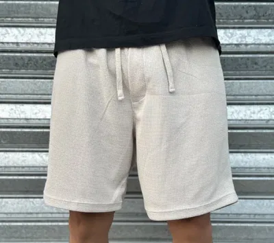 Bermuda Algodon Panal | BEIGE