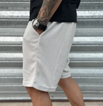 Bermuda Algodon Panal | GRIS