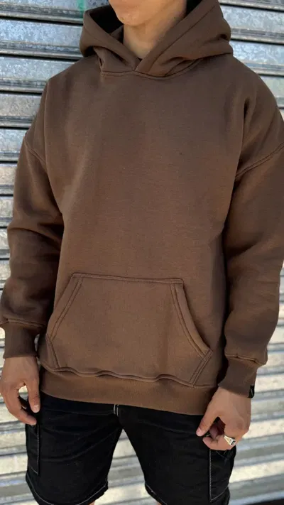 Buzo Oversize Basico | MARRON