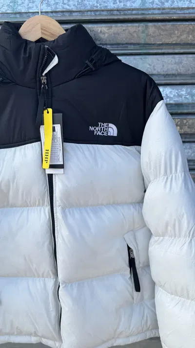 Campera Puffer The North Face | BLANCO c/ NEGRO