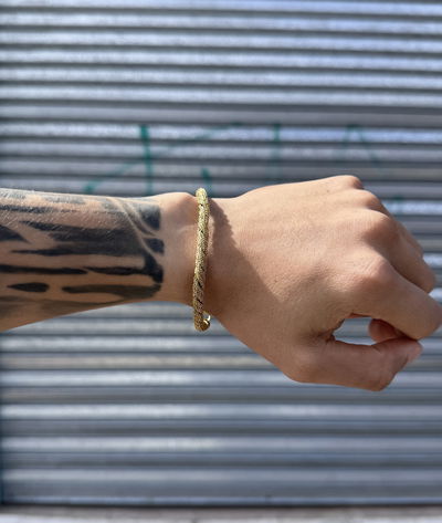 Pulsera Torzada | DORADO