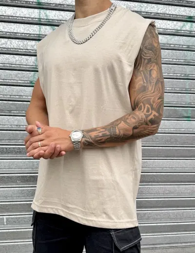 Musculosa Oversize | BEIGE