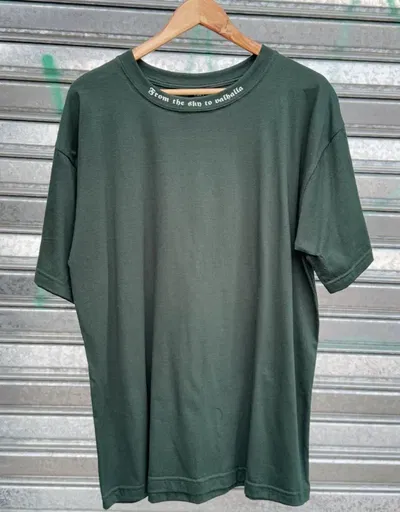 Remera Cuello estampado | VERDE