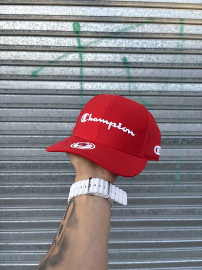 Gorra Regulable Champion | ROJO c/ BLANCO