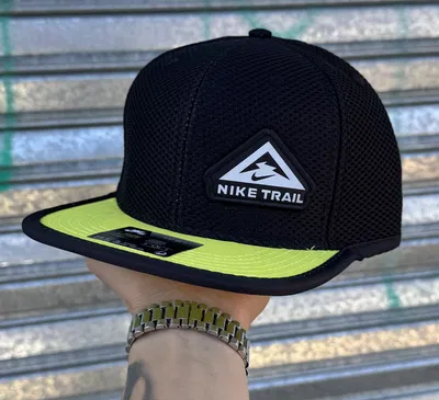 Gorra NK Trail Regulable | NEGRO c/ VERDE fluor