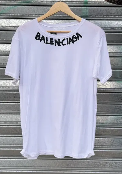 Remera Balenciaga Basica | BLANCO