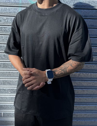 Remera Gazi Oversize | NEGRO