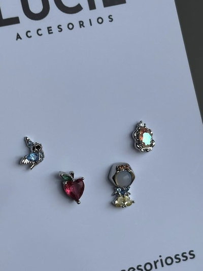 Set Blancanieves plata / dorado