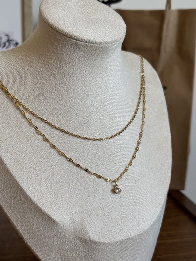 Collar doble paula