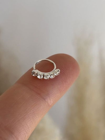 Argollita Aura 8 mm/10 mm (unidad)