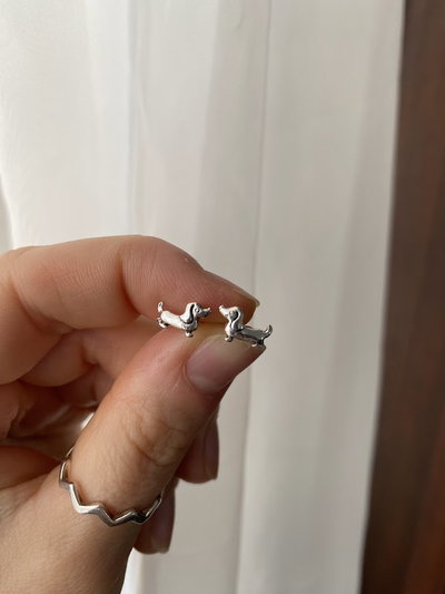 Aros pasantes mini salchicha