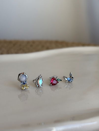 Set Blancanieves plata / dorado