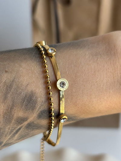 Pulsera doble Jacinta