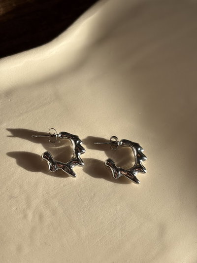 Aros Vilma silver