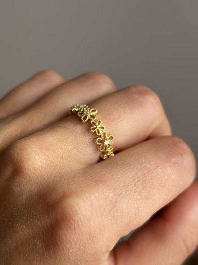 Anillo Serena dorado