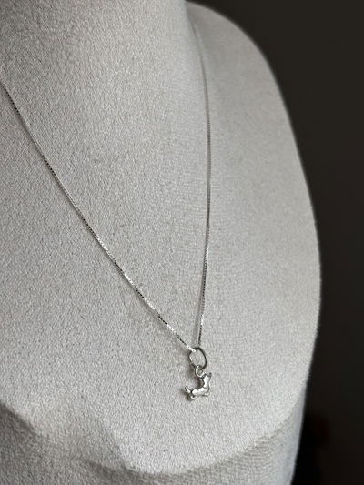 Collar Salchi love | Plata 925