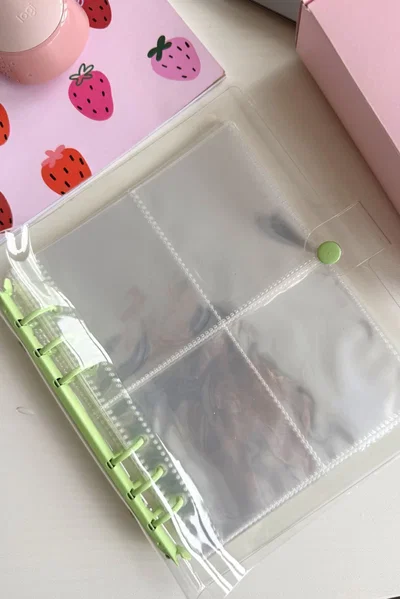 Agenda organizadora verde - bolsitas chicas