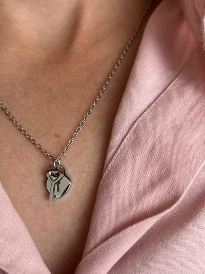 Collar Lock silver