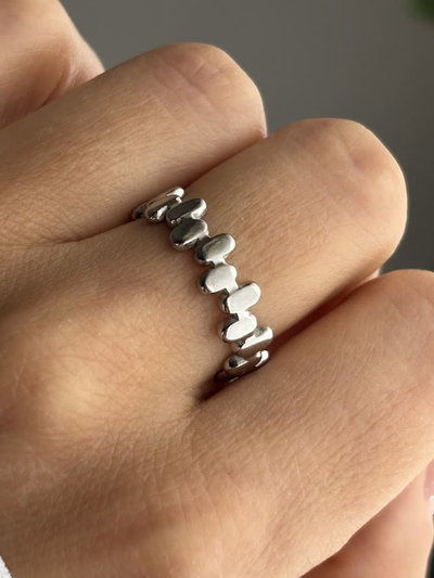 Anillo Tina silver