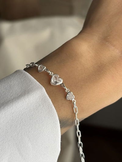 Pulsera Core | plata laminada premium 