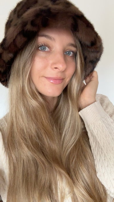 Gorro piel Animal Print