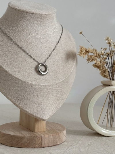 Collar Gary silver