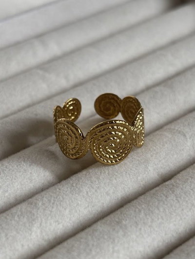 Anillo Amalia gold regulable