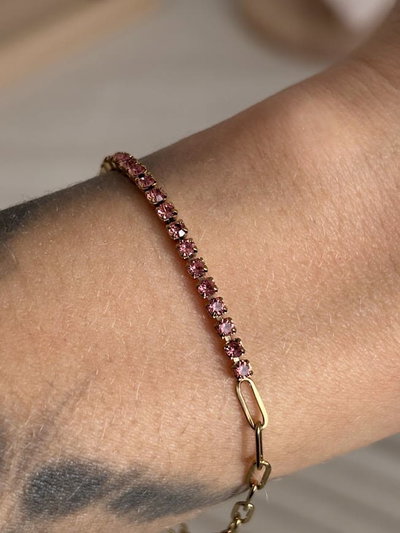 Pulsera Aimé rosa