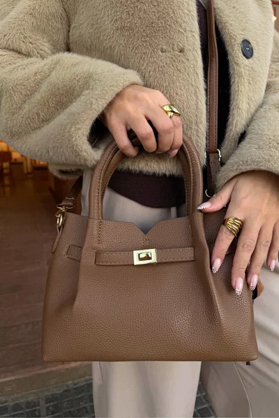 Cartera Maui marrón