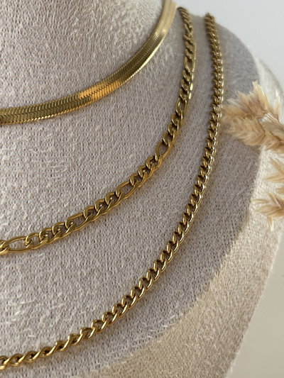 Collar triple Beka gold