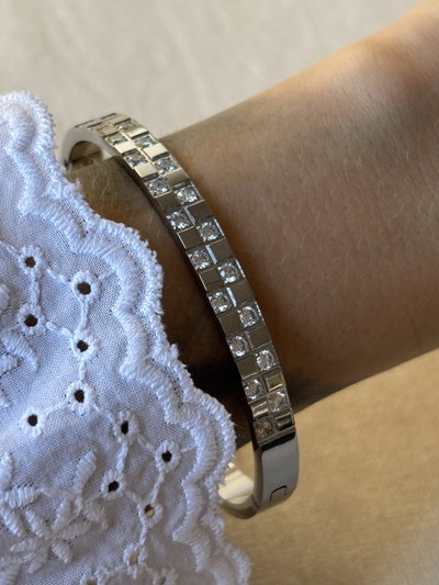 Pulsera esclava Harlem silver
